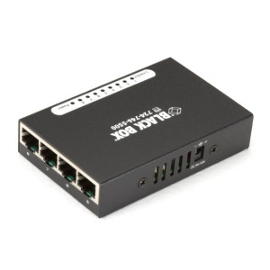 Black Box LBS008A Fast Ethernet Switch, 8 10/100 Mbps Copper RJ45, USB powered